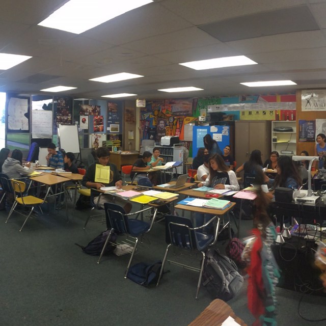 At Alamitos, students come prepared to learn and engage in new lessons every day!